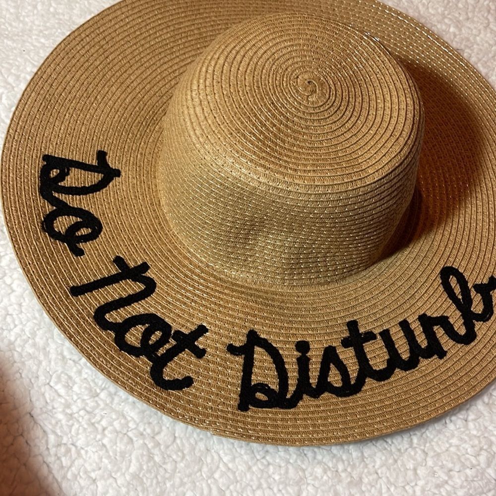 Do not Disturb sun hat - Picture 2 of 5